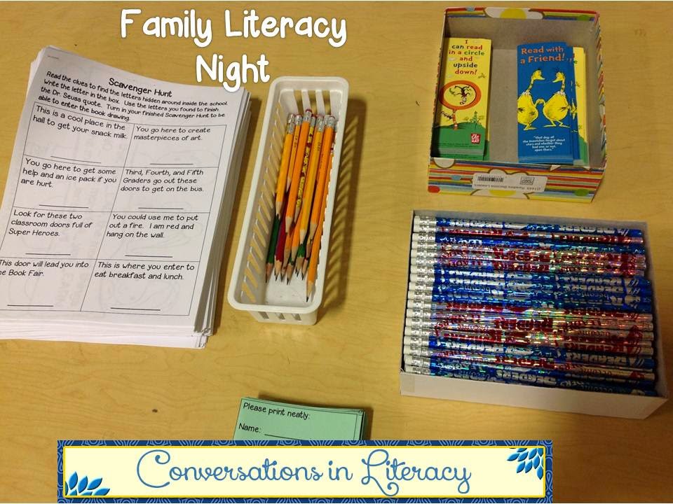 Family Literacy Night Activities