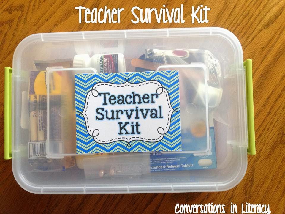 MUST HAVES!!! Build a Teacher Survival Kit Today!  Teacher survival,  Survival kit for teachers, School survival kits