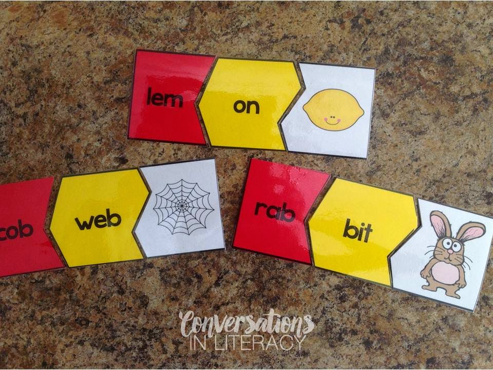 Closed Syllable Multisyllabic Activities