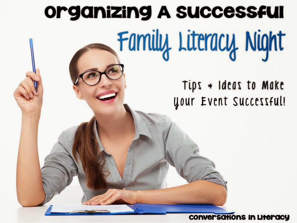 Tips and Ideas for organizing a successful Family Literacy Night