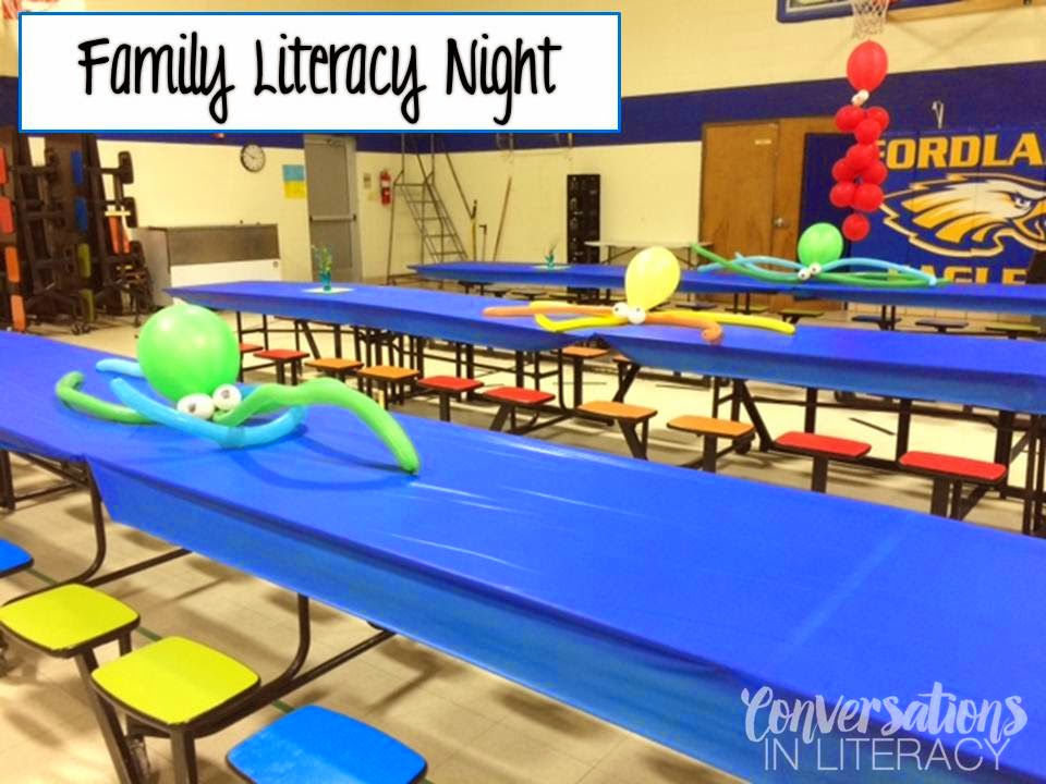 Tips and Ideas for organizing a successful Family Literacy Night