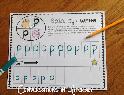 ABC & Name Activities to teach letters of the alphabet
