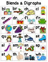 Blends and Digraphs Activities for RTI