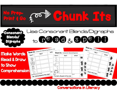 Chunk Its Consonant Blends and Digraphs