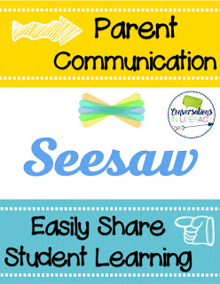 parent communication is easy using the Seesaw app