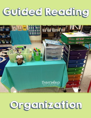 how to organize your guided reading materials
