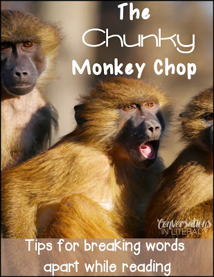 Using Reading Strategies to Break Words Chunky Monkey