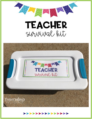 Back to School Teacher Survival Kit