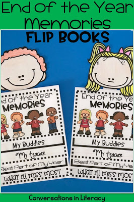 End of the Year Memory Book Activities