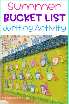 Summer Bucket List Writing Activity 