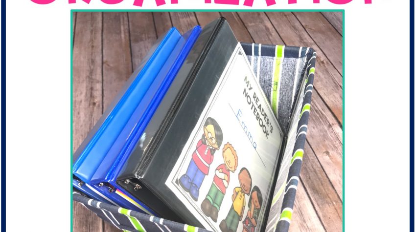 guided reading interactive reading notebooks, canvas storage bin