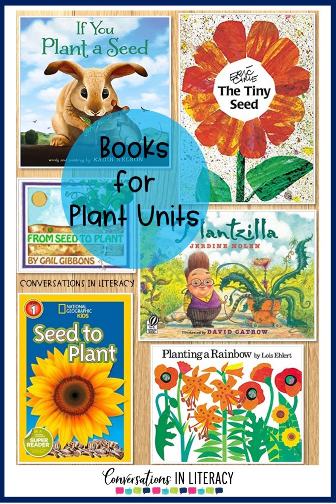 Plant Life Cycle books, Activities, projects and a FREE printable for your elementary classroom! Science writing activities and fun learning ideas for students. #flipbook #plants #scienceforkids #writingactivities #freeprintables #conversationsinliteracy #kindergarten #firstgrade #secondgrade #thirdgrade kindergarten, first grade, second grade, third grade