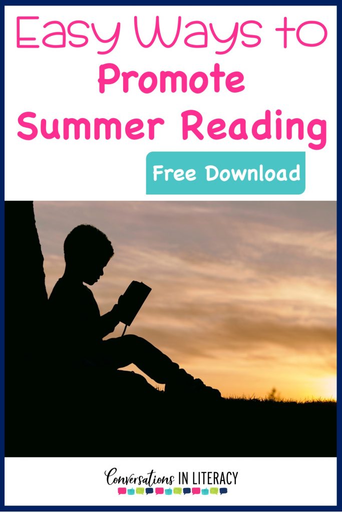 Summer Reading Ideas, activities and Programs that are easy to use and get kids excited about reading!  Includes a FREE resource and chart for summer reading challenge.  #guidedreading #summerreading #elementary #classoom #endofyear #conversationsinliteracy #kindergarten #firstgrade #secondgrade #thirdgrade kindergarten, first grade, second grade, third grade