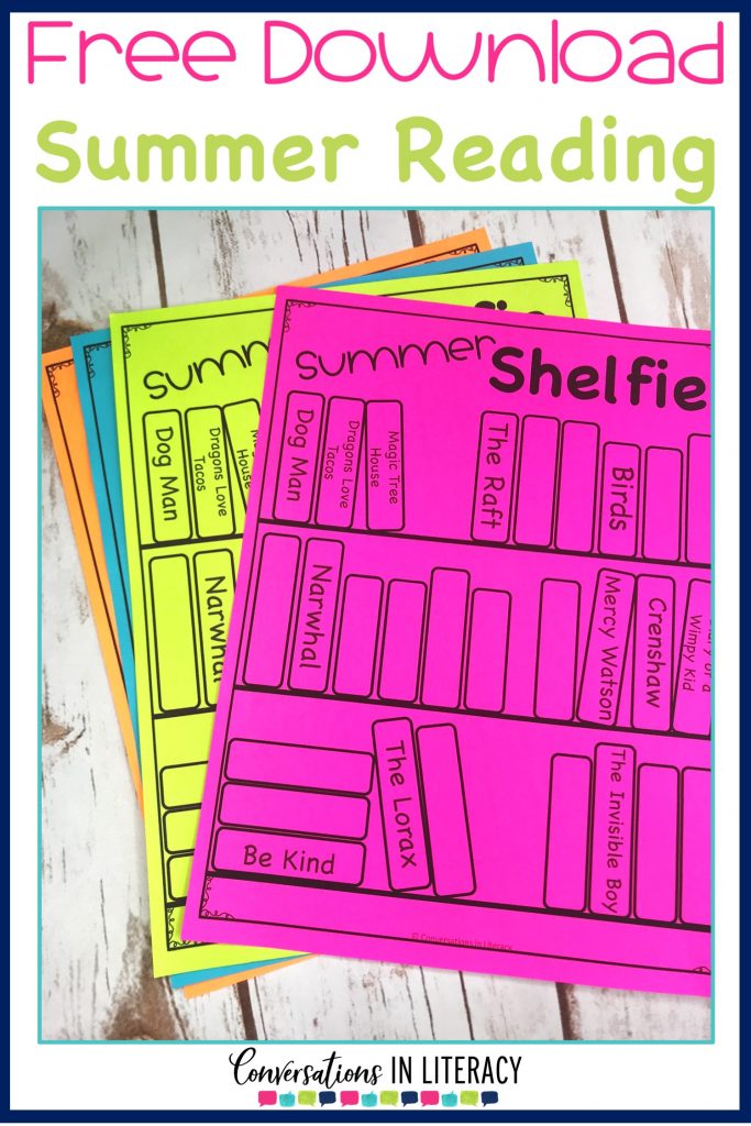 Summer Reading Ideas, summer reading activities and Programs that are easy to use and get kids excited about reading!  Includes a FREE resource and chart for summer reading challenge.  #guidedreading #summerreading #elementary #classoom #endofyear  #freedownload #conversationsinliteracy #kindergarten #firstgrade #secondgrade #thirdgrade kindergarten, first grade, second grade, third grade