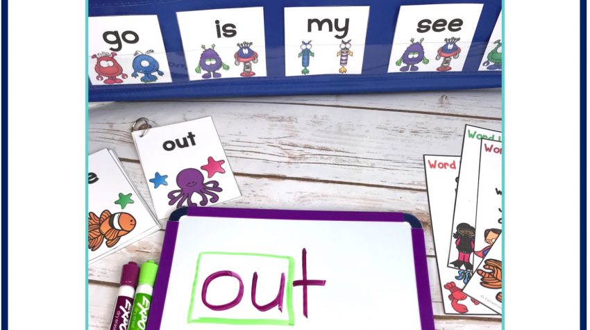 Ideas for Sight Word Activities that are fun, easy and effective during guided reading small groups! Great for teaching hands on, using games, magnetic letters, flash cards printables, worksheet alternatives, for any list. Perfect for struggling readers too! #phonics #sightwords #guidedreading #sightwordactivities #classroom #elementary #conversationsinliteracy #kindergarten, #firstgrade #secondgrade #thirdgrade kindergarten, first grade 2nd grade, 3rd grade