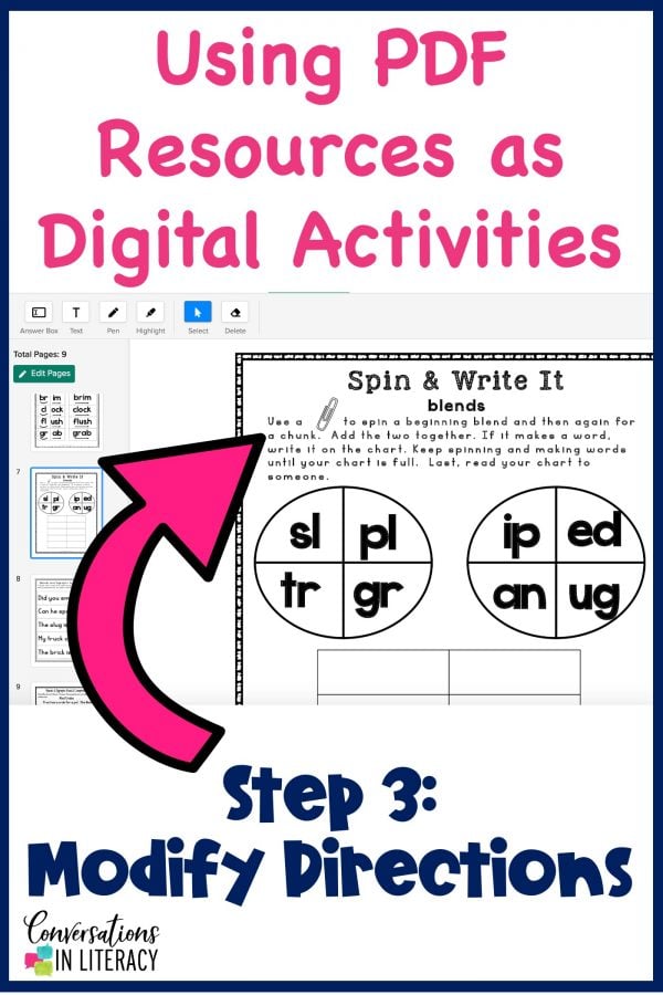 How to Use PDFs for Digital Learning Activities - Conversations in Literacy