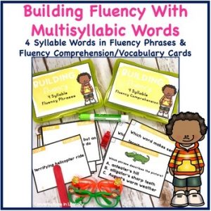 Open Closed Syllable Decoding Multisyllabic Fluency Phrases -4 Distance Learning