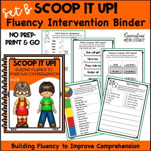 Reading Interventions Fluency Phrases & Passages Binder Distance Learning Set B