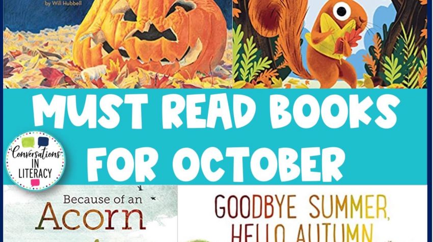 4 fall books by conversations in literacy