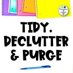 Declutter Before Break - Conversations in Literacy